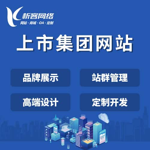 成都上市集团网站定制